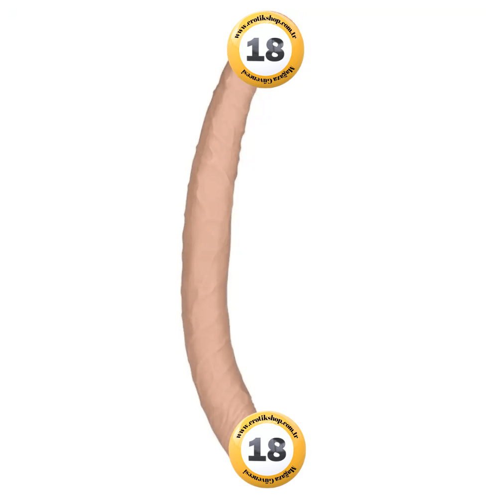 Lovetoy Lady Double Penetration 36 cm Realistik Çift Taraflı Dildo
