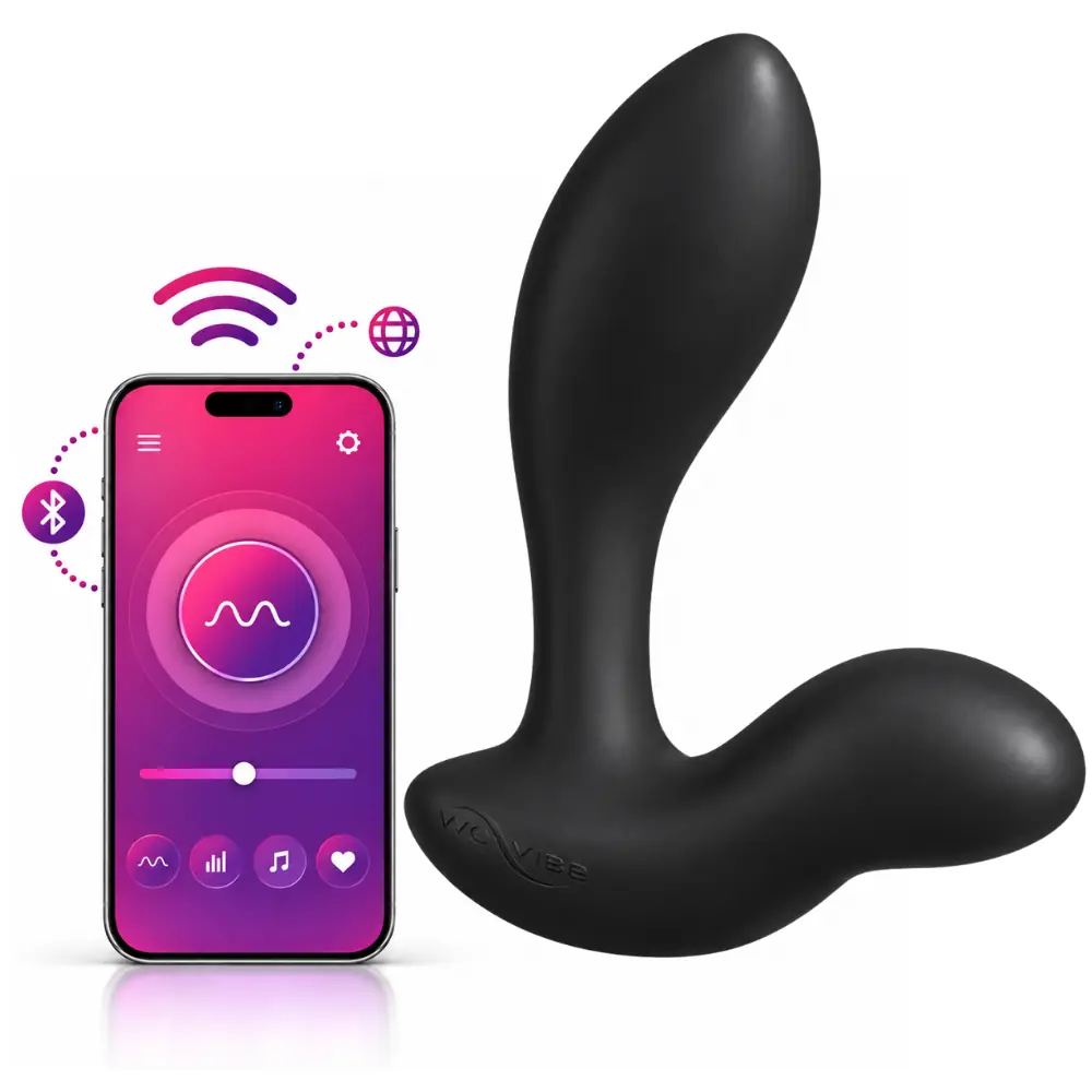 We-Vibe Vector+ Telefon Kontrollü Uzaktan Kumandalı Prostat Masaj Vibratörü