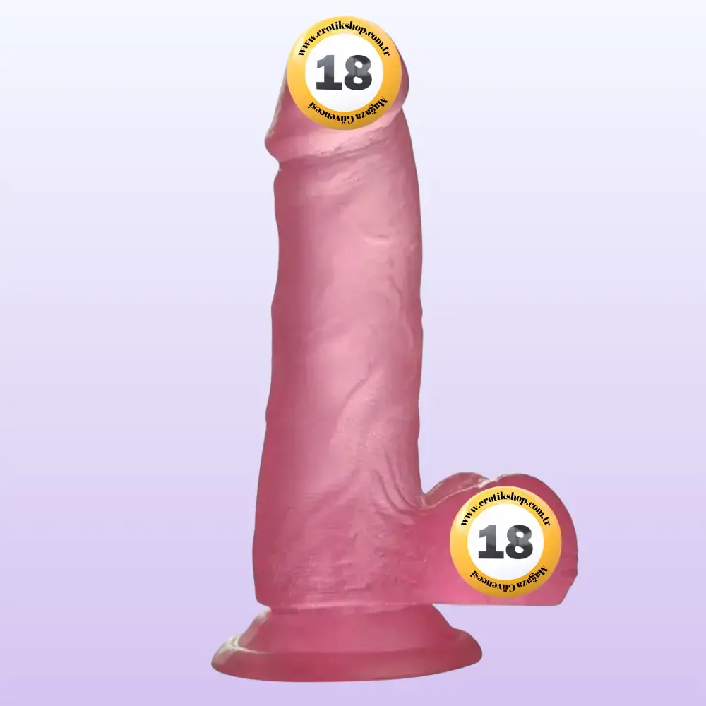 Lovetoy Jelly Studs Pink Small 15 cm Jel Dildo LV3102