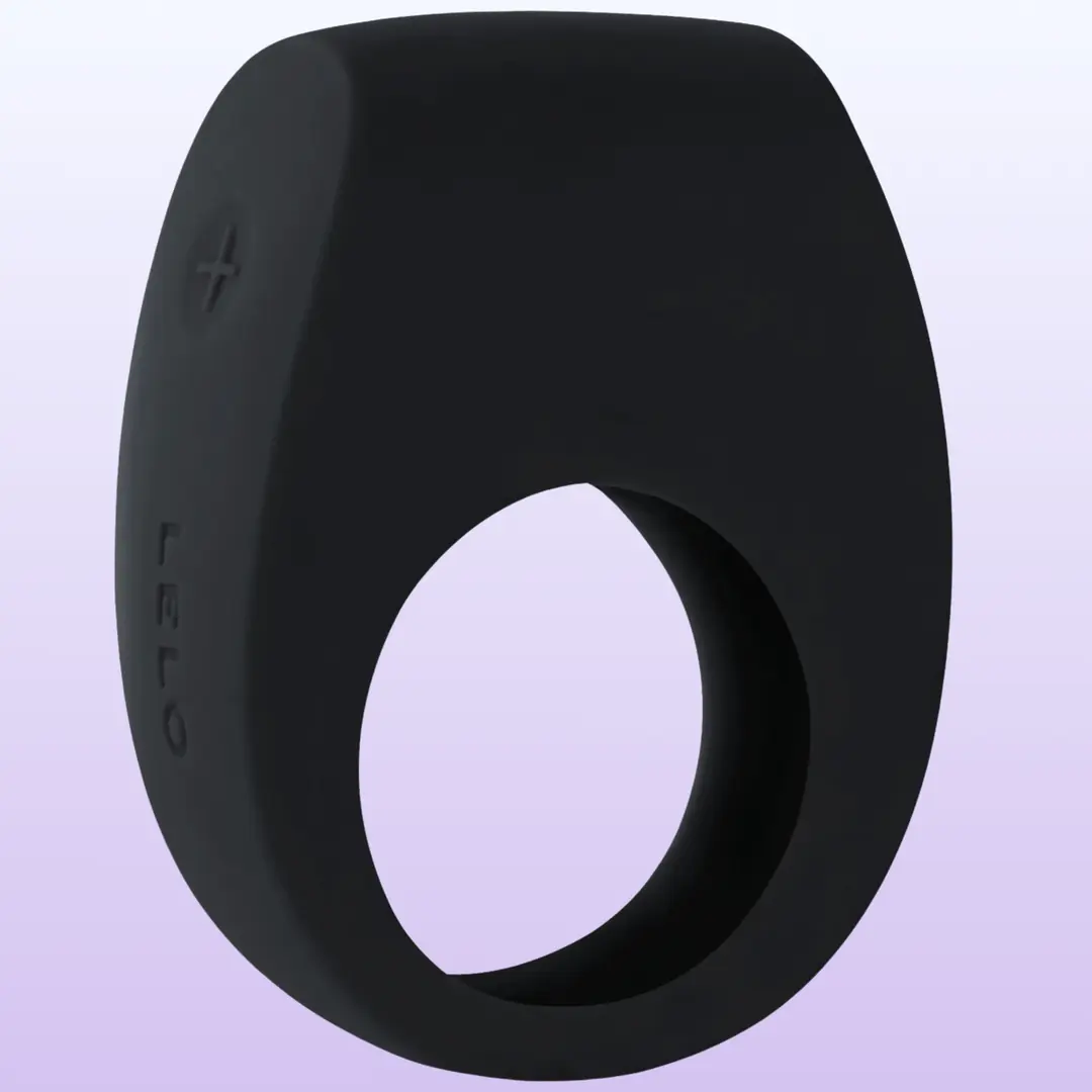 Lelo Tor 2 Cock Ring Şarj Edilebilir Titreşimli Penis Halkası-Black