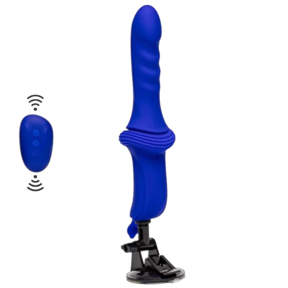 Calexotics Overdrive Ridged Thruster Uzaktan Kumanda Seks Makinesi