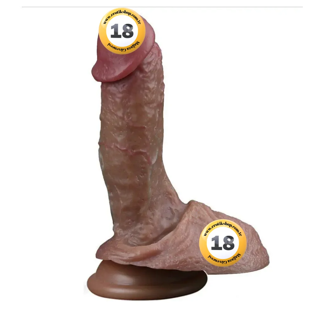 Lovetoy Dual Layered Silicone Cock 19.5 cm Realistik Penis LV411051