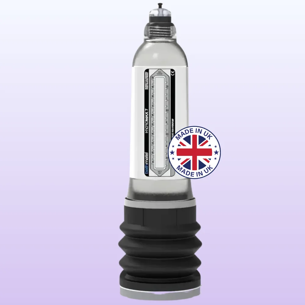 Bathmate HyrdoMax7 Water Penis Pump Sulu Penis Pompası-Clear