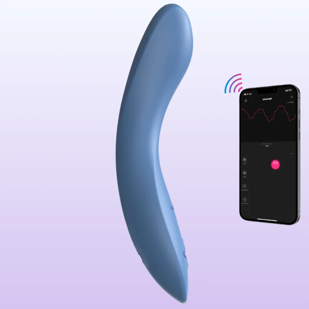 We-Vibe Rave 2 Telefon Kontrollü G-Spot Vibratör - Blueberry