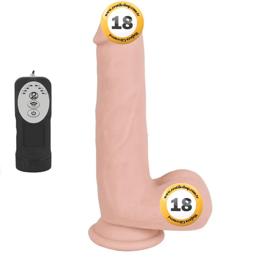You2Toys Medical Silicone Realistic Rotating Dildo Dönebilen Titreşimli Penis