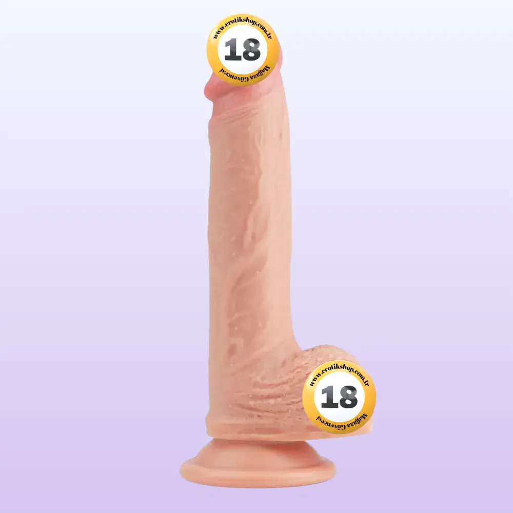 Lovetoy Dual Layered Silicone Cock 21.5 cm Realistik Penis LV4003F