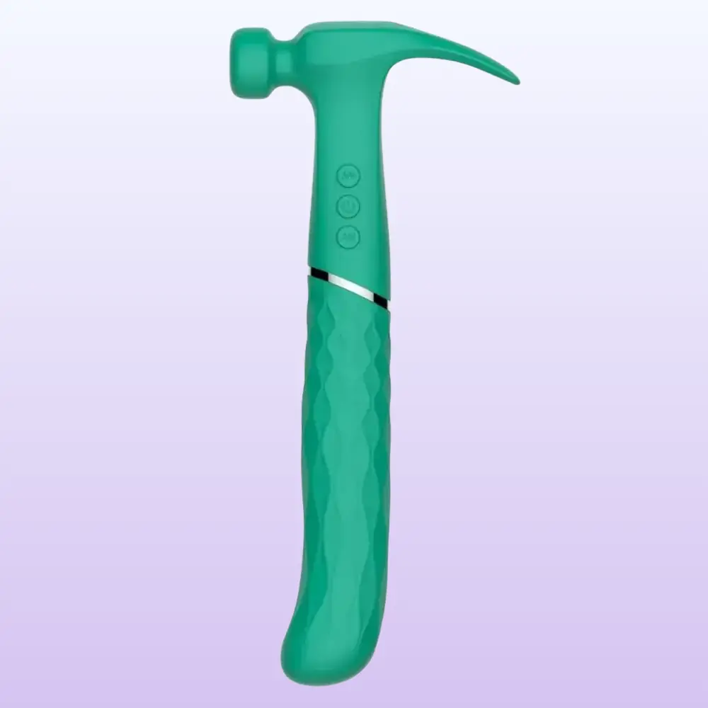 The Vibe Hammer Love Ultra Güçlü Çekiç Vibratör-Green
