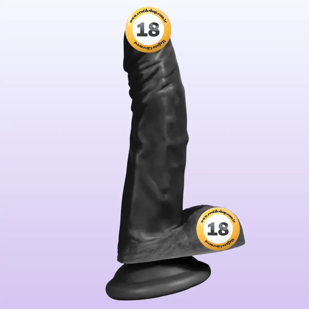 Xise Magic Dream 21 cm Realistik Zenci Penis XS-WBC10038-Black