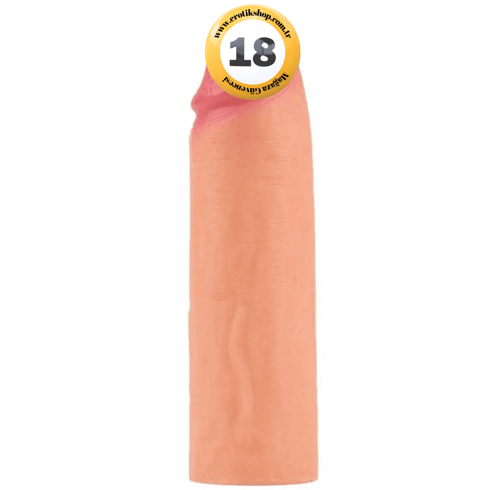 Lovetoy Nature Extender Doğal Silikon Gerçek Doku Penis Kılıfı LV4211F