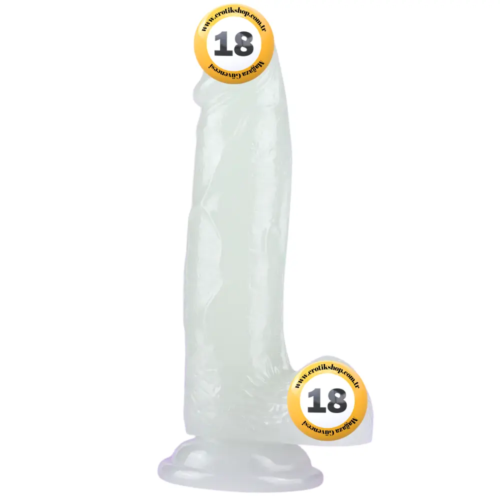 Lovetoy Lumino Play 19 Cm Fosforlu Realistik Jel Penis