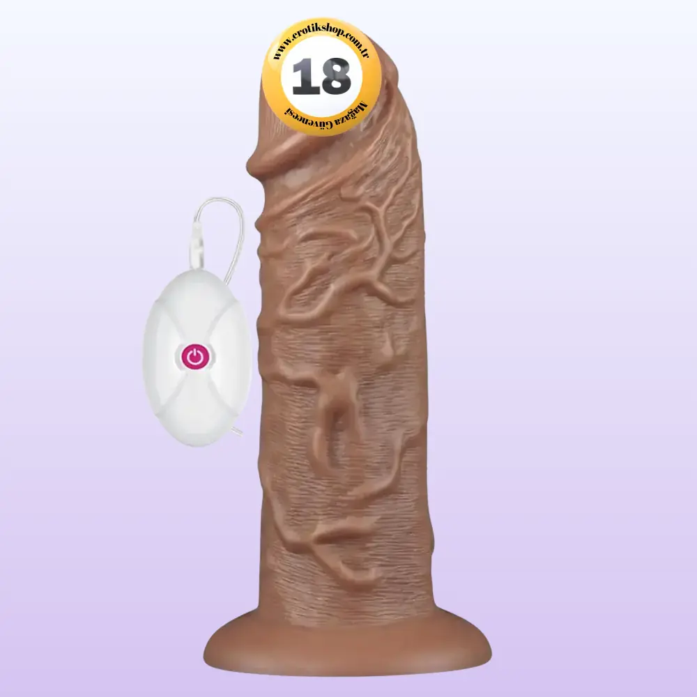 Lovetoy Realistic Chubby Vibrating Dildo 26.6 cm Büyük Realistik Penis LV111120