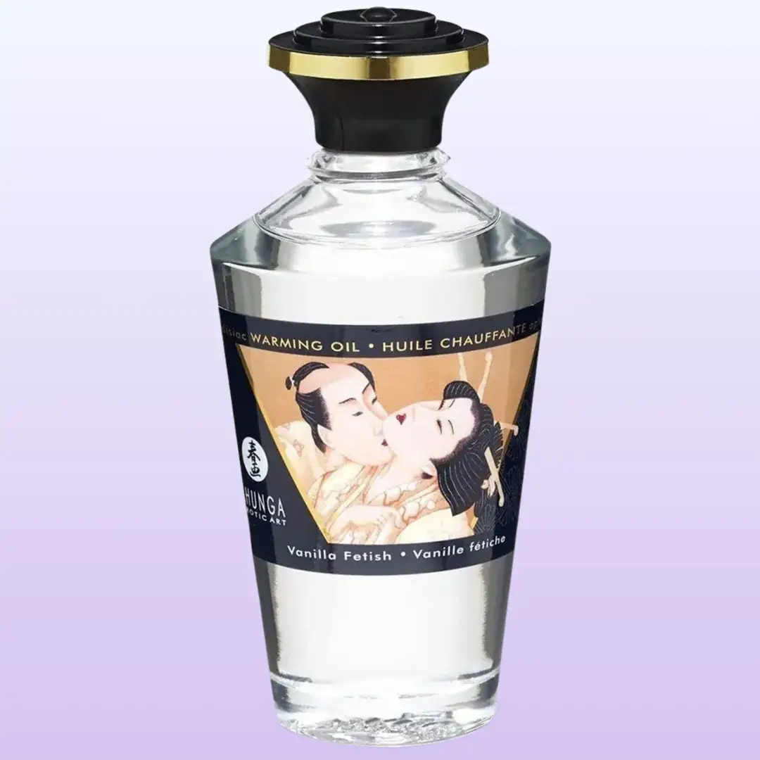 Shunga Aphrodisiac Warming Oil Vanilla Aromalı Isıtmalı Masaj Yağı 100 Ml.