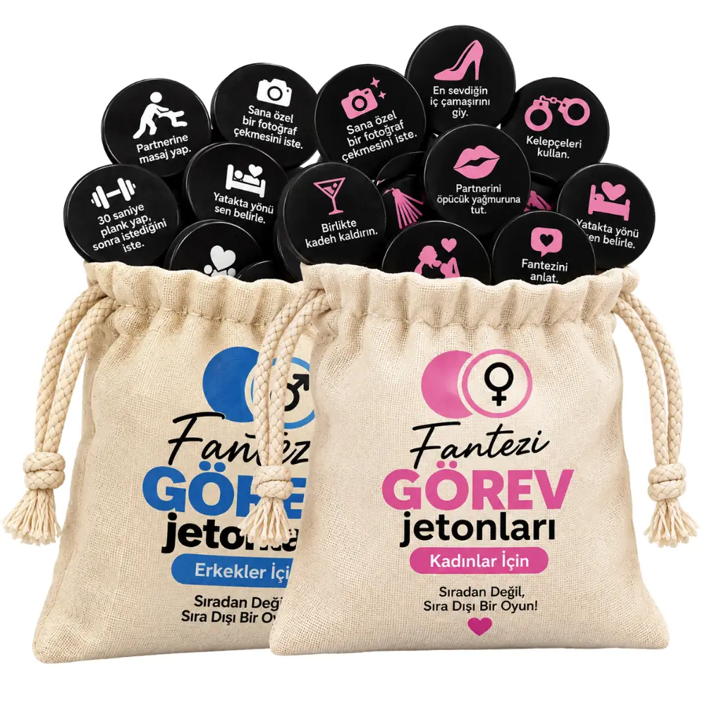 The Erotica Game Fantezi Görev Jetonları – Çiftlere Özel