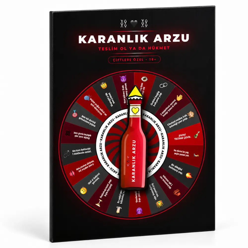 The Erotica Game Karanlık Arzu BDSM Erotik Şişe Çevirme Oyunu