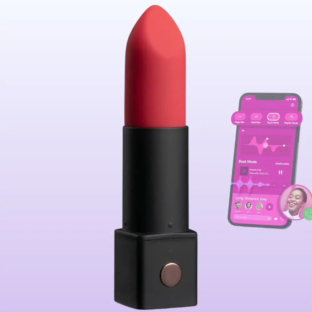 Lovense Exomoon Telefon Kontrollü Ruj Vibratör