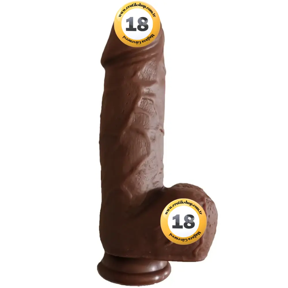Xise Dildo Series X-Men Natural Doku Realistik Penis XS-WBB10011-Brown