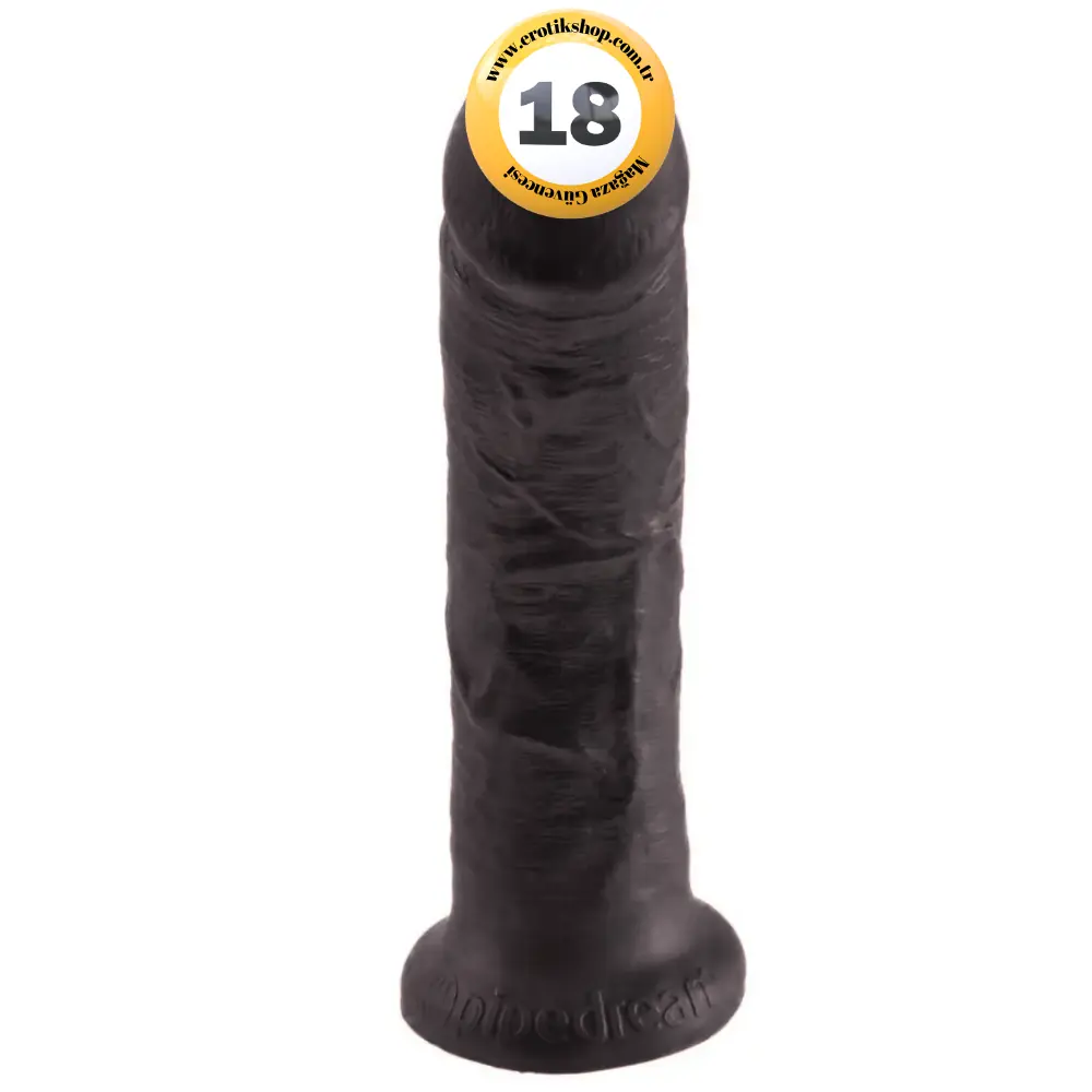 Pipedream King Cock 20 Cm Amerikan Realistik Dildo - Cock8-Black