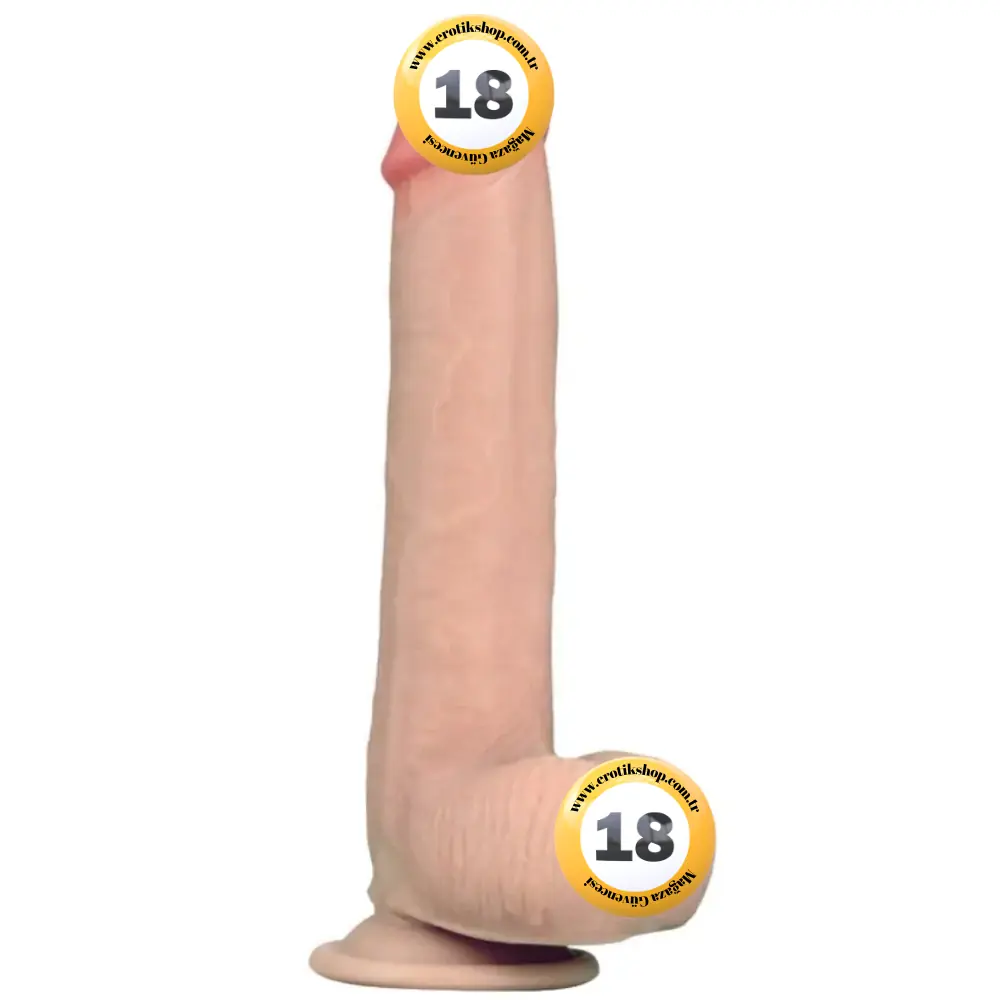 Lovetoy Sliding Skin Hareketli Deri Özellikli 23 cm Realistik Penis