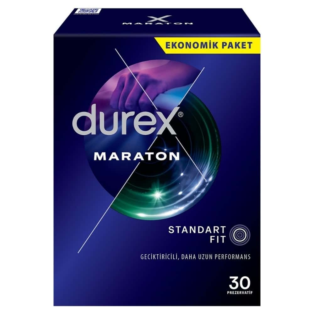 Durex Maraton 30'lu Prezervatif Kondom