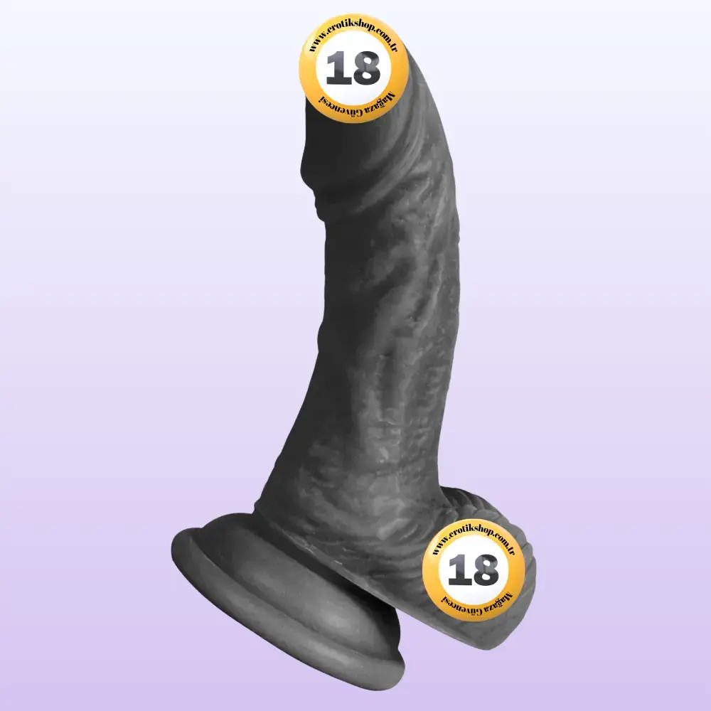 Xise Dildo Series Vincy 13 cm Realistik Penis XS-WBC10015-Black