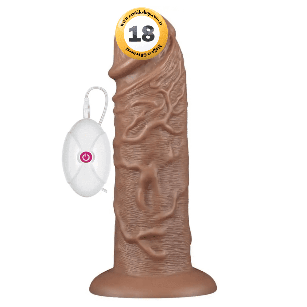 Lovetoy Realistic Chubby Vibrating Dildo 26.6 cm Büyük Realistik Penis LV111120