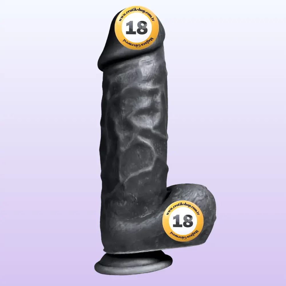 Xise Dildo Series X-Men Flexible Kalın Realistik Penis XS-WBC10011-Black