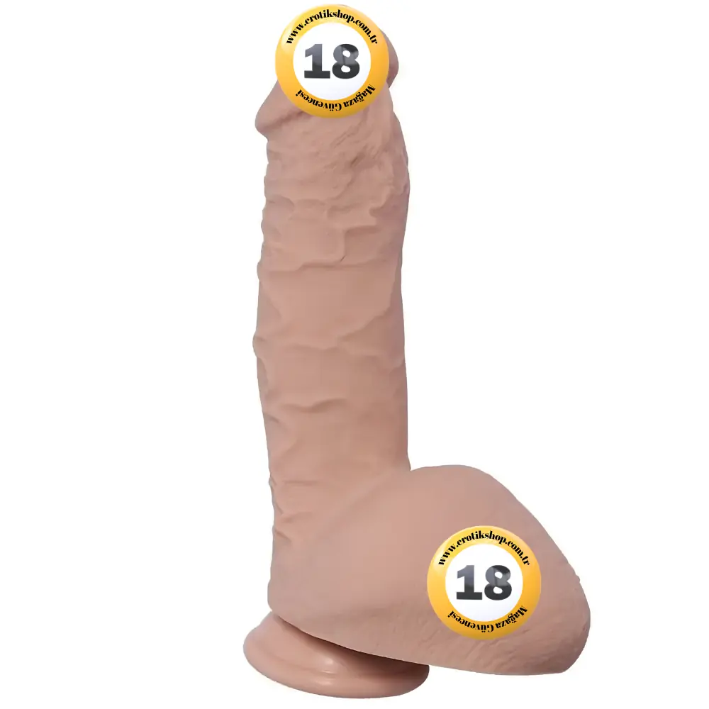 Xise Dildo Series Neptune Natural Doku Realistik Penis XS-WBB10052-Flesh