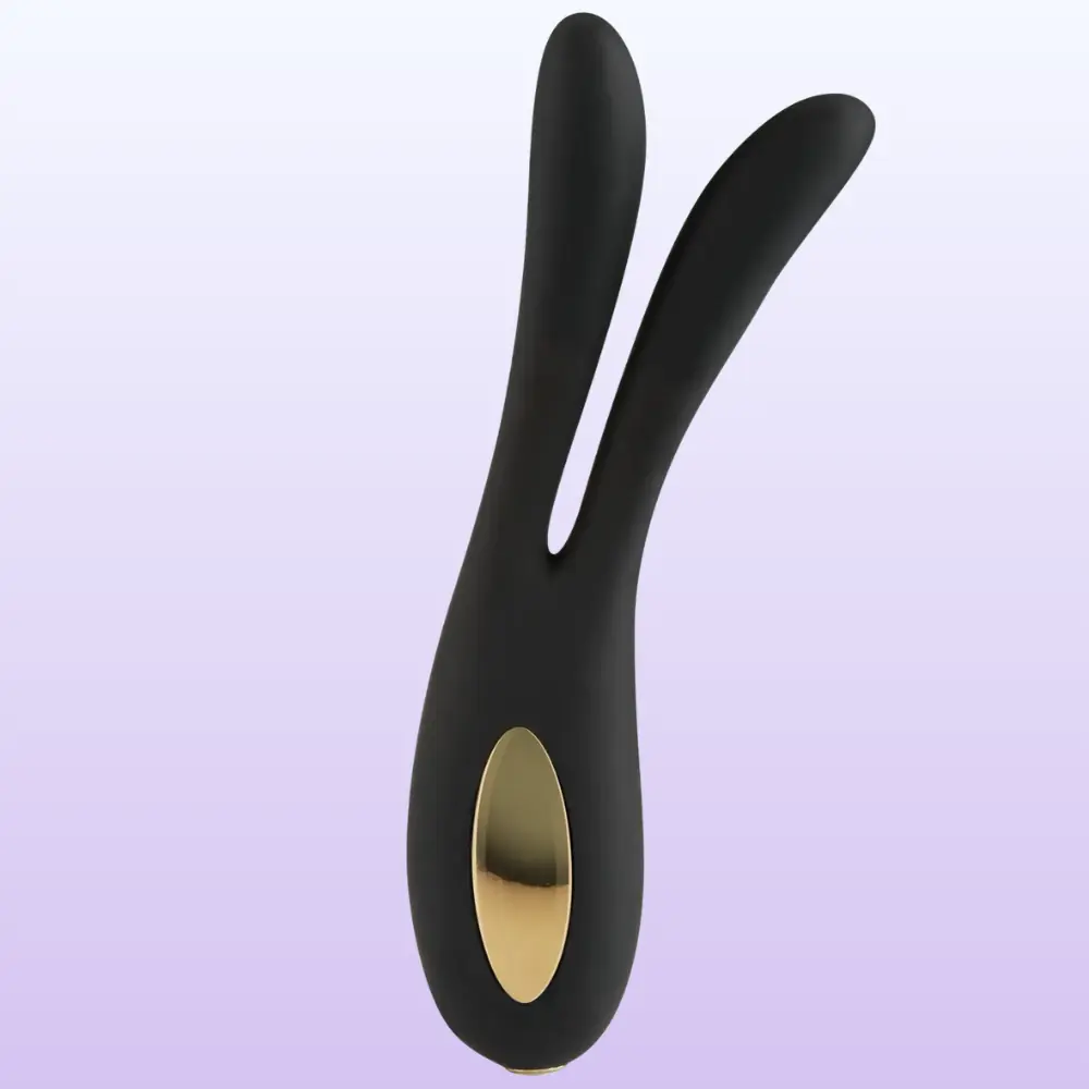 ToyJoy Luz Flare Çift Taraflı Teknolojik Lüks Vibratör-Black