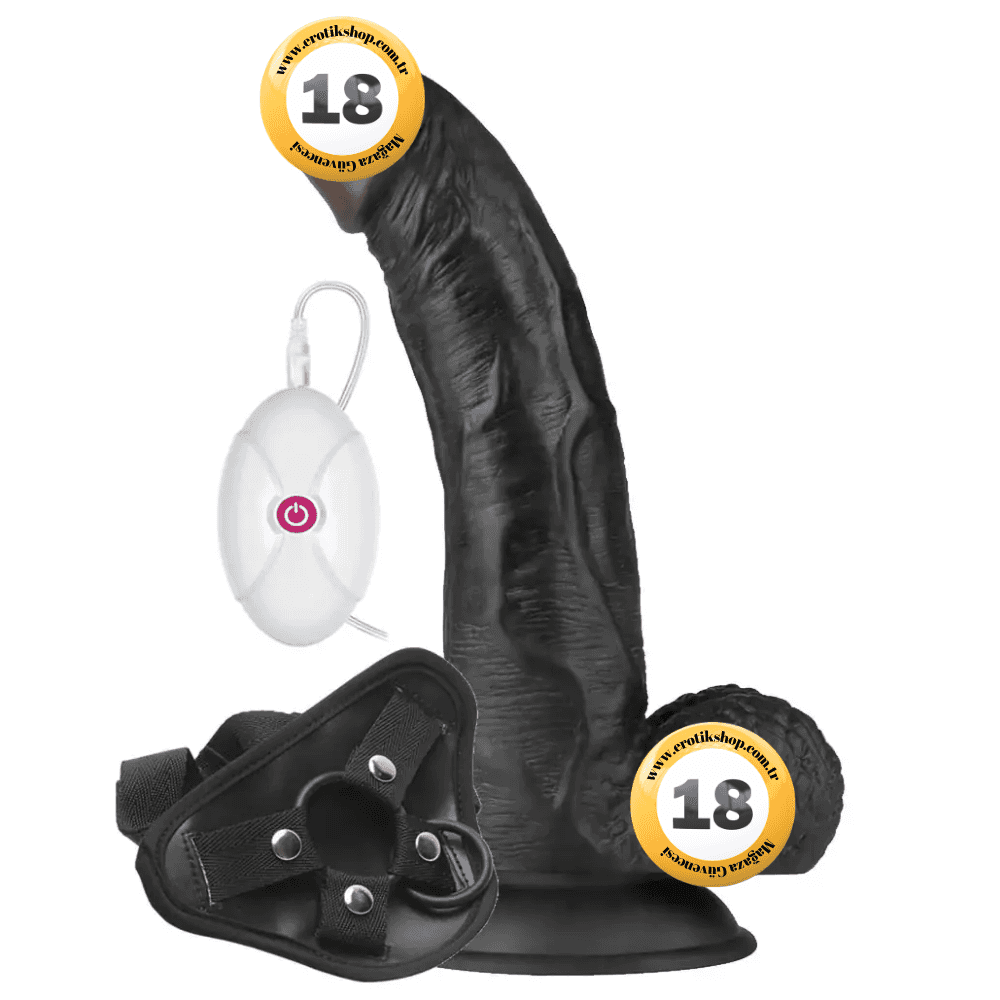 Lovetoy Vibrating Easy Strapon Set 21.5 Cm Belden Bağlamalı Titreşimli Penis LV715128