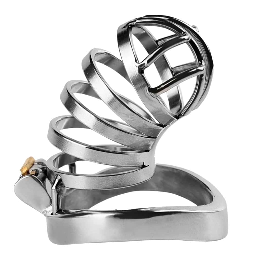 The Cage Round Ring Breathable Cage Metal Penis Kafesi 50 Mm