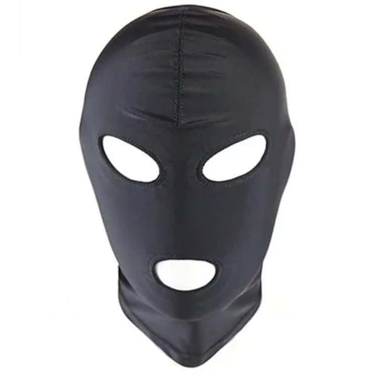The Fetish Fantasy Series Spandex Hole Gözler ve Ağız Açık Maske