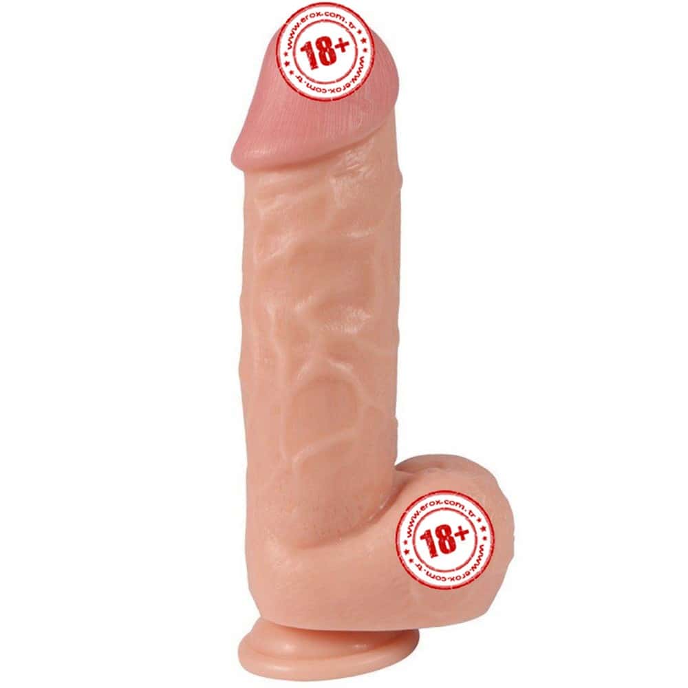 Xise Dildo Series X-Men Natural Doku Realistik Penis XS-WBB10011-Flesh