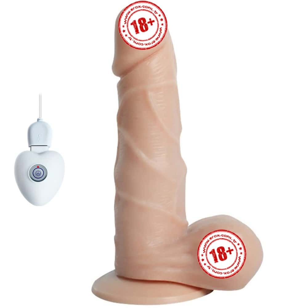 Shequ Swaying 14 Cm Hareketli Dönebilen Titreşimli Penis