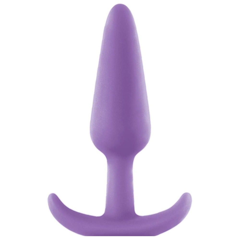 The Anal Play Silicone Jelly Butt Plug Anal Alıştırıcı - Purple