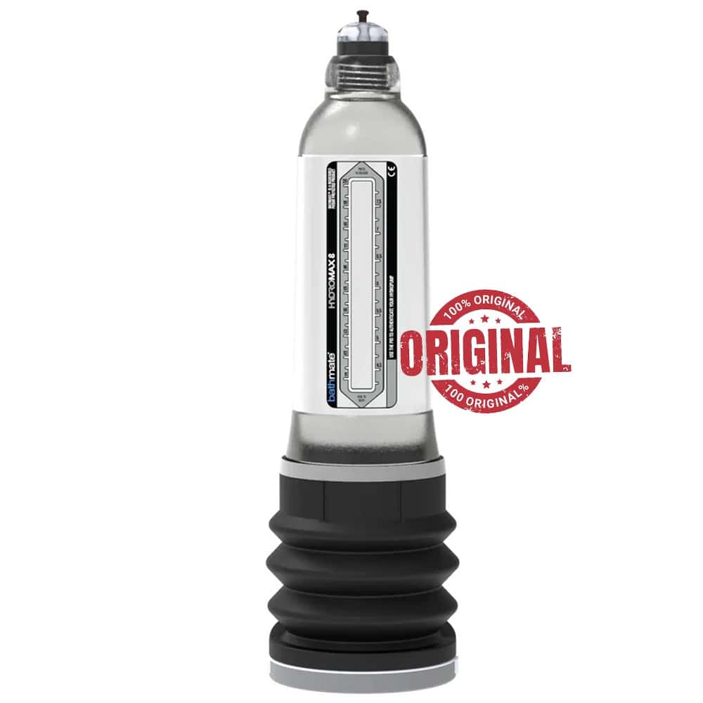 Bathmate HydroMax8 Water System Penis Pump Sulu Penis Pompası-Clear