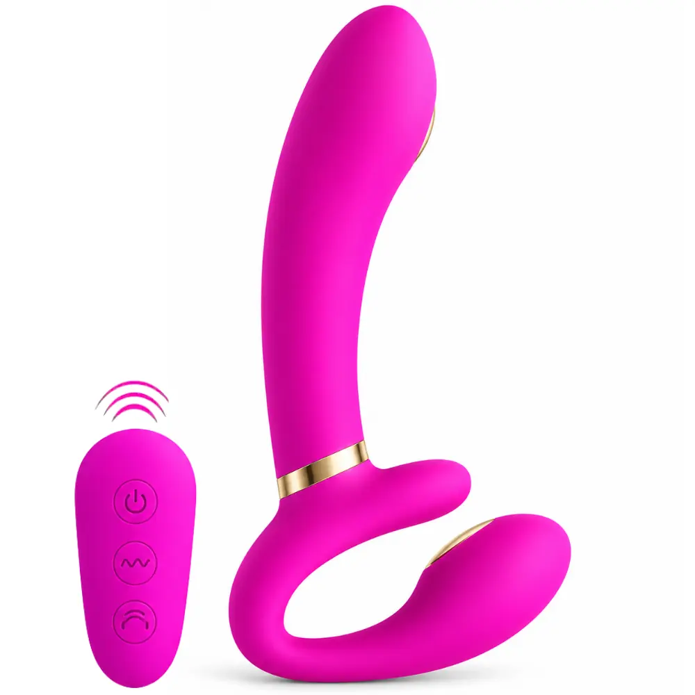 Pretty Love Thunderbird Elektro Şok Strapless Strapon BW-022068W