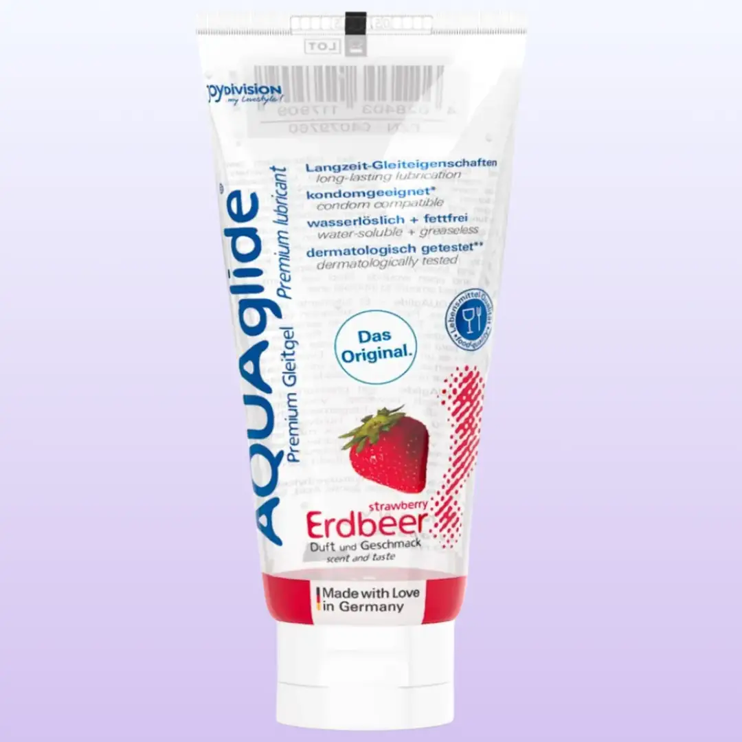 Joy Division AquaGlide Çilek Aromalı Kayganlaştırıcı Jel 100 Ml.