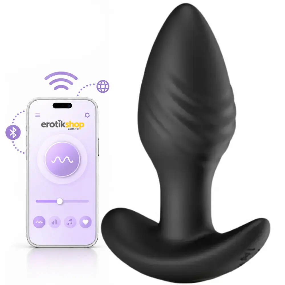 The Anal Fantasy Telefon Kontrollü Titreşimli Anal Plug