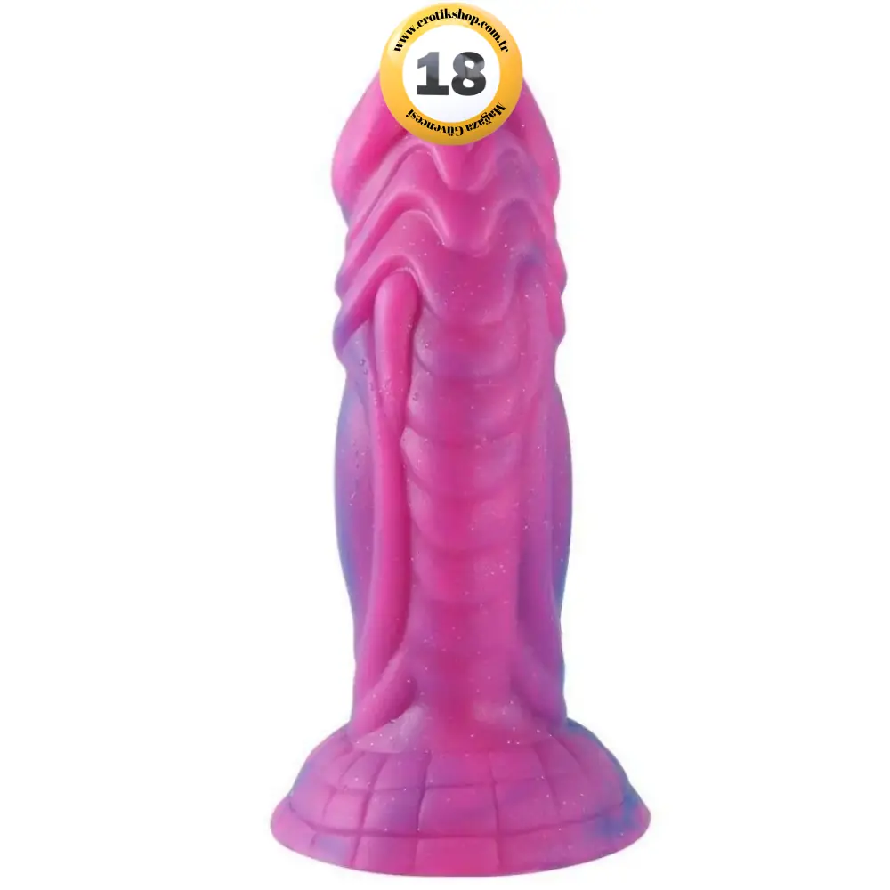 Shequ Jelly Animal Dildo Monster 3 Squamule Realistik Penis SQ-WBD10052P