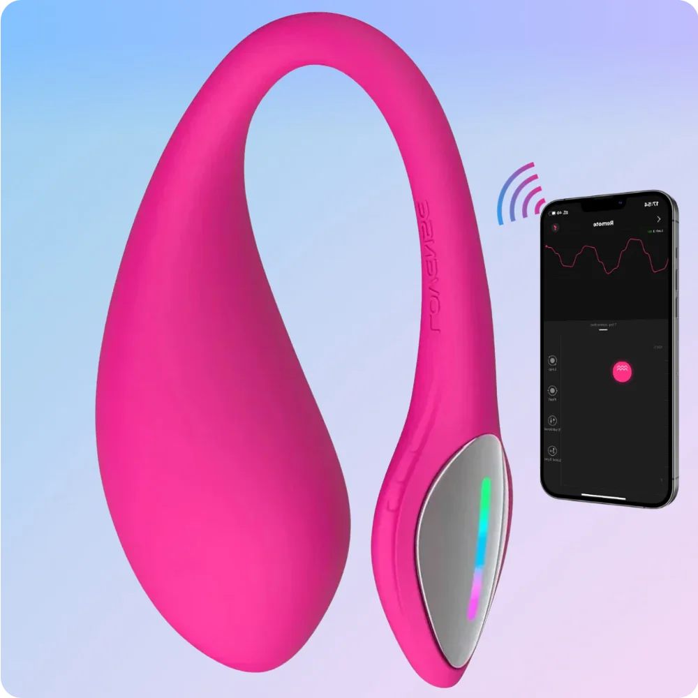 Lovense Lush 4 Telefon ve Tablet Kontrollü Giyilebilir Vibratör