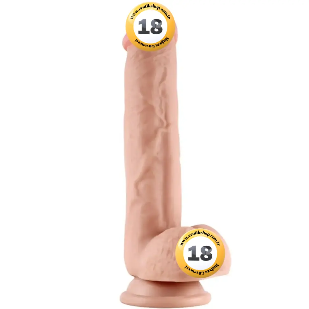 Lovetoy Sliding Skin Dildo Hareketli Deri Özellikli 24 Cm Realistik Penis