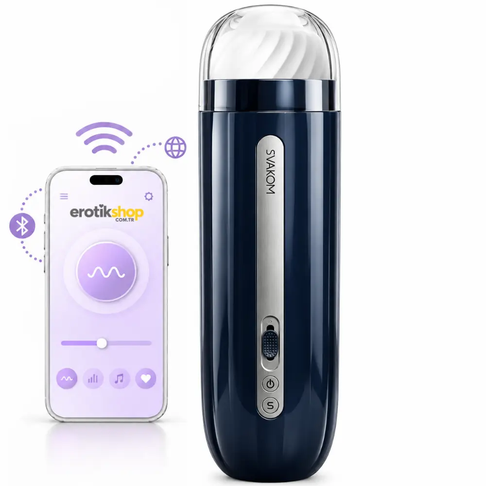 Svakom Hannes Neo Connexion Series Telefon Kontrollü Masturbator