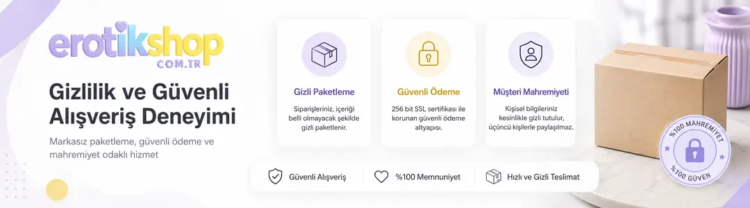Adan Tufanbeyli Erotik Sex Shop: Gizlilik ve Güvenli Alışveriş