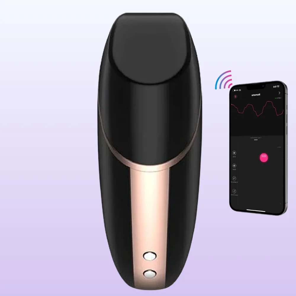 Satisfyer Love Triangle Black Telefon Kontrollü Emiş Güçlü Vibratör