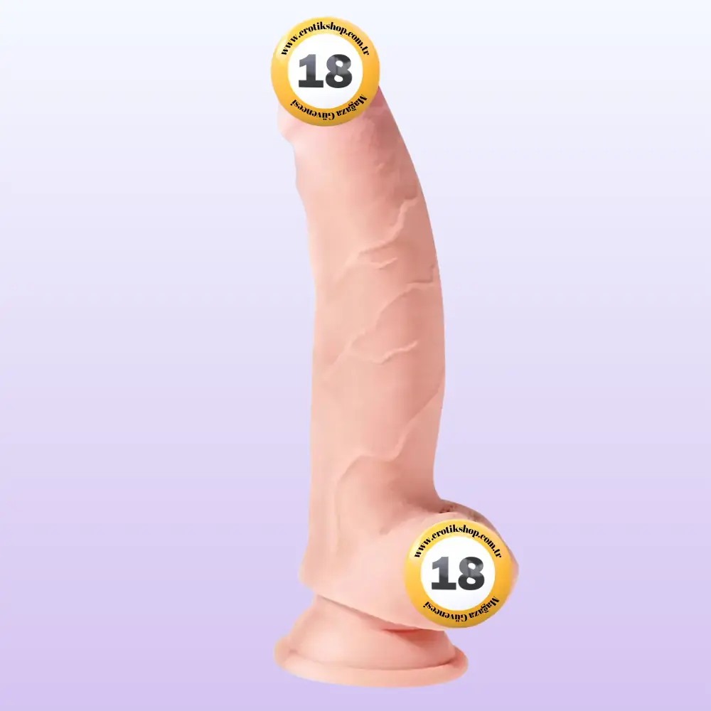 King Cock Triple Density 20 Cm 3D Gerçekçi Realistik Penis