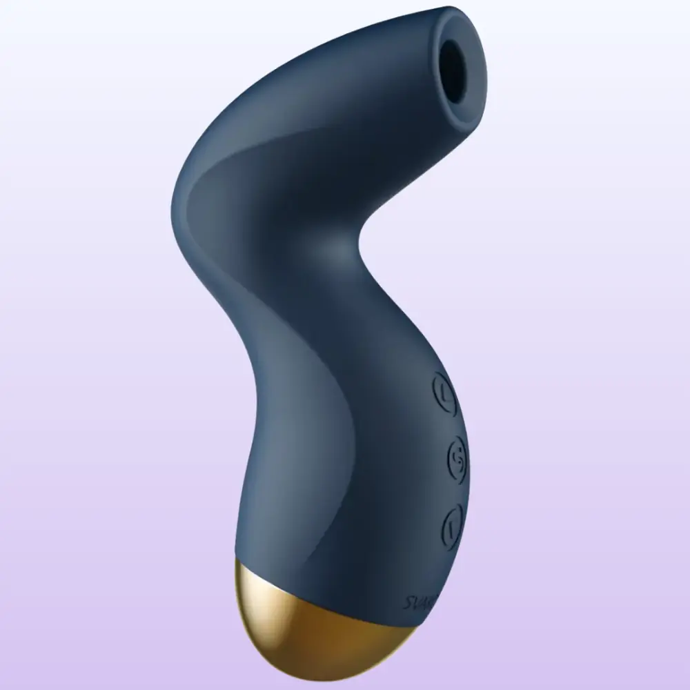 Svakom Pulse Pure Deep Suction Emiş Güçlü Vibratör-Blue