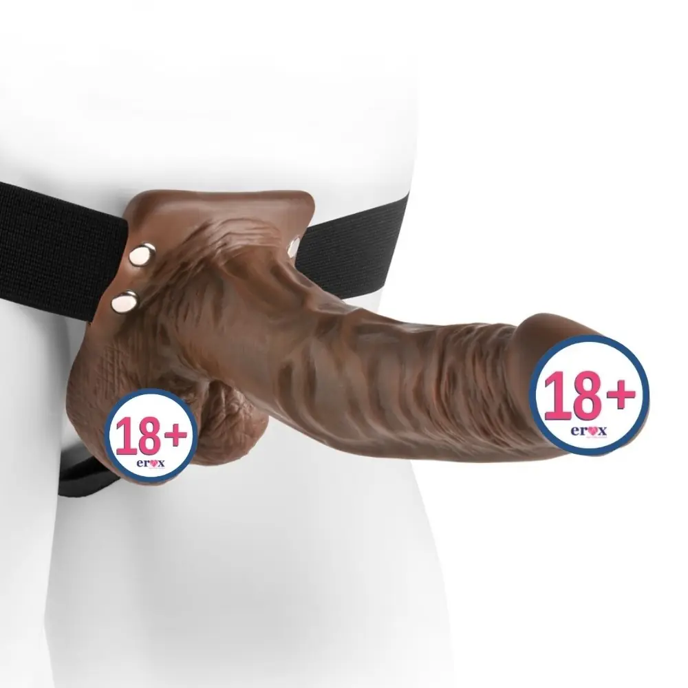 Fetish Fantasy Series Hollow Strap-On 19 Cm İçi Boş Kemerli Penis