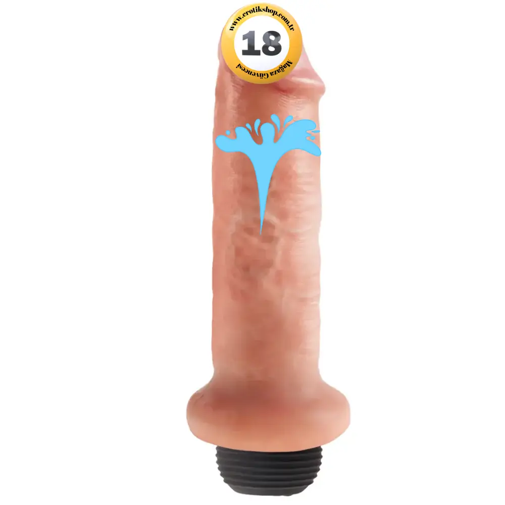 Pipedream King Cock Squirting Boşalabilir 18 Cm Amerikan Penis