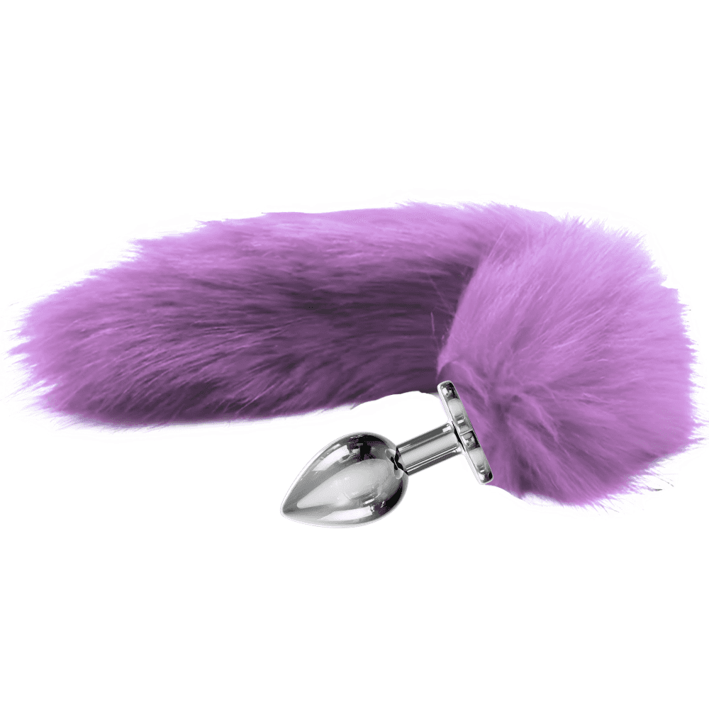The Anal Fantasy Tail Kuyruklu Metal Anal Plug-Lilac