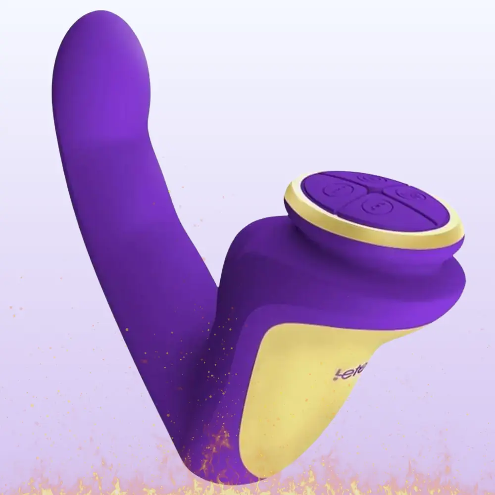 Leten Finger Isıtmalı ve Hareketli G-Spot Uyarıcı Vibratör
